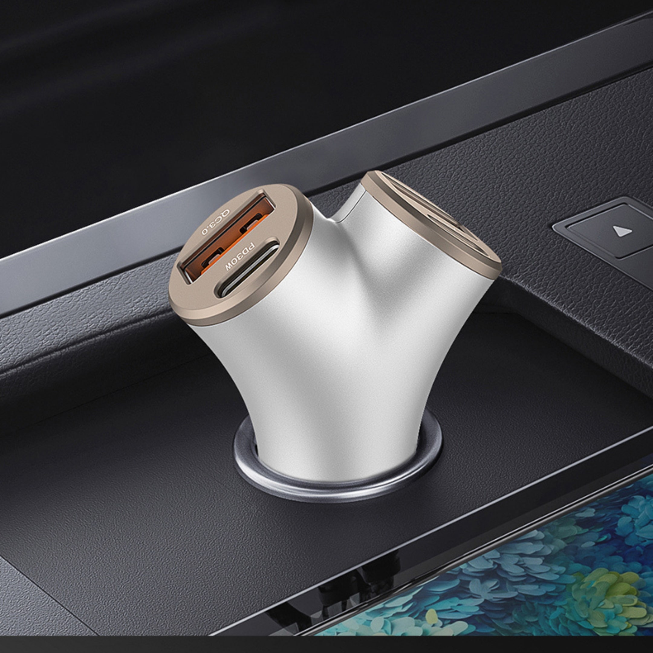 Smart Series 2A+2C 48W Fast Car Charger